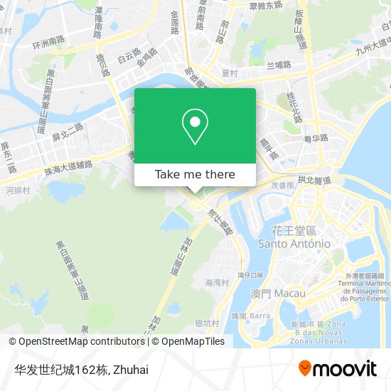 华发世纪城162栋 map