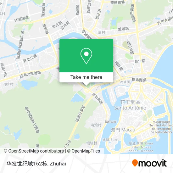 华发世纪城162栋 map