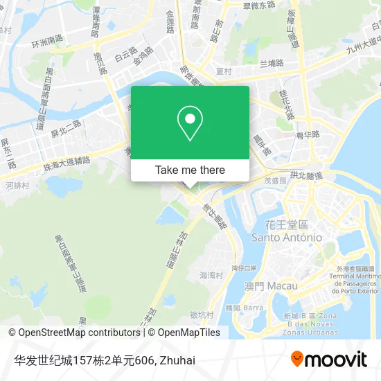 华发世纪城157栋2单元606 map