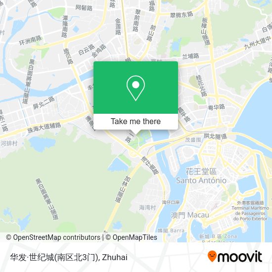 华发·世纪城(南区北3门) map