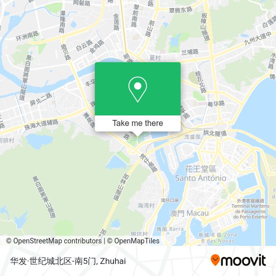 华发·世纪城北区-南5门 map