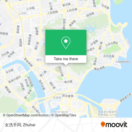 女洗手间 map