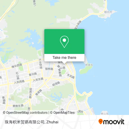 珠海积米贸易有限公司 map