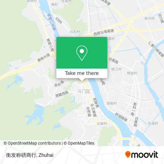 衡发称磅商行 map