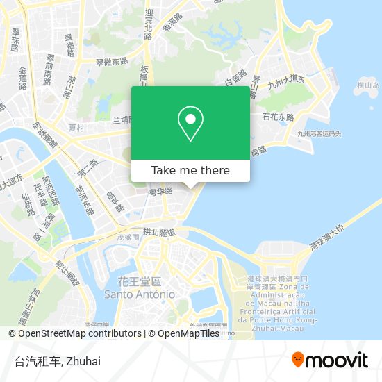 台汽租车 map
