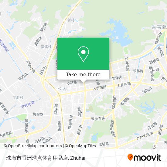 珠海市香洲浩点体育用品店 map