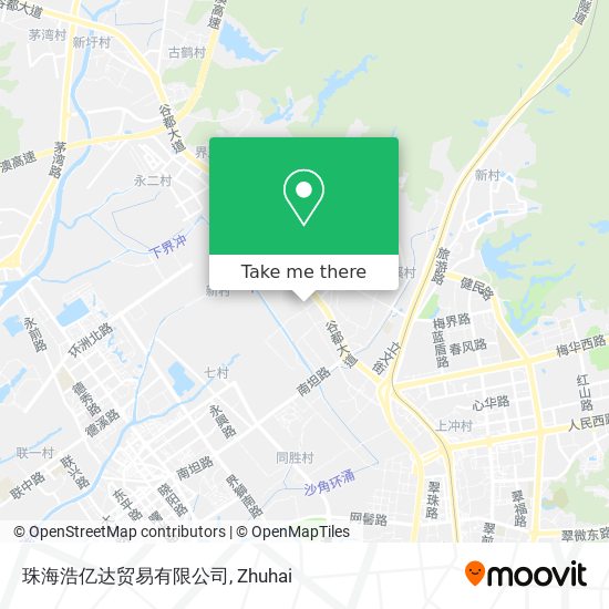 珠海浩亿达贸易有限公司 map