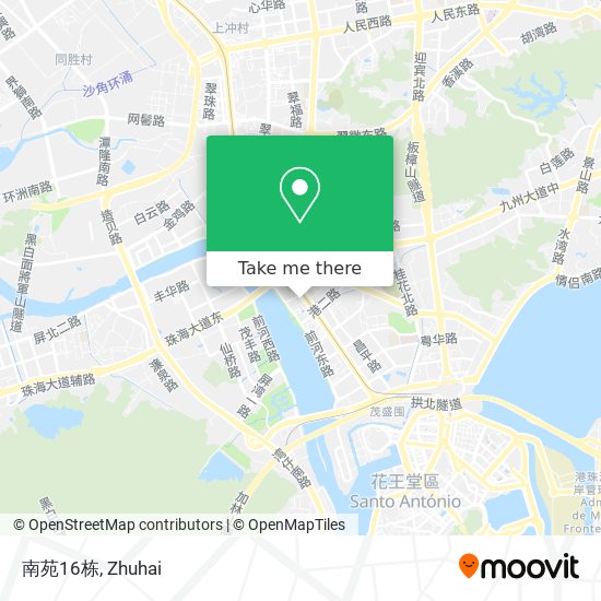 南苑16栋 map