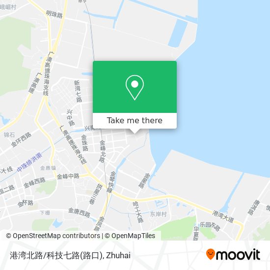 港湾北路/科技七路(路口) map