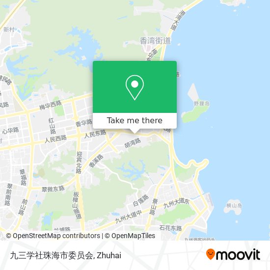 九三学社珠海市委员会 map