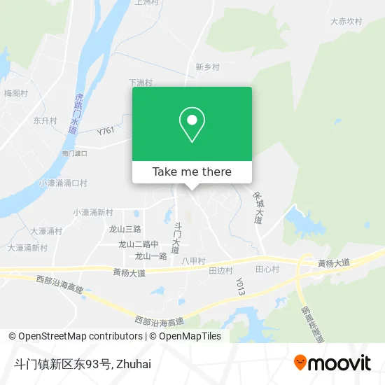斗门镇新区东93号 map