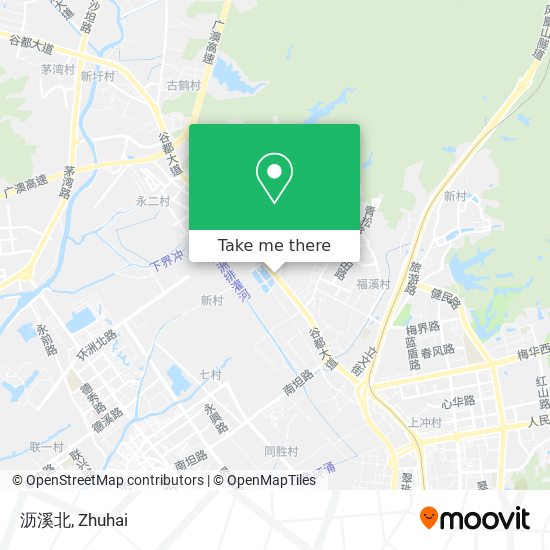 沥溪北 map