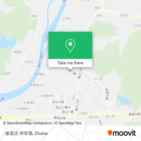 接霞庄-停车场 map