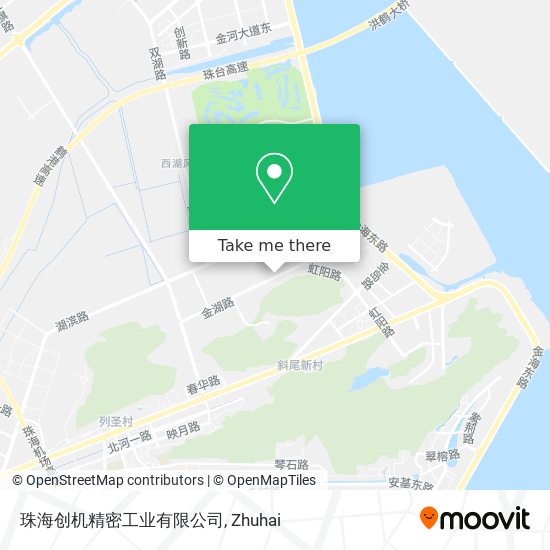 珠海创机精密工业有限公司 map