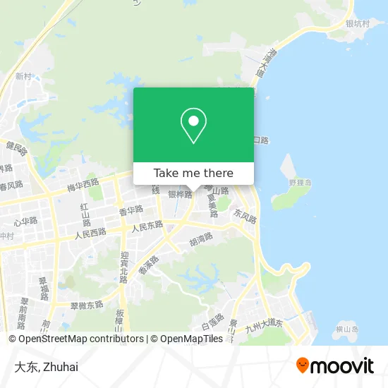 大东 map