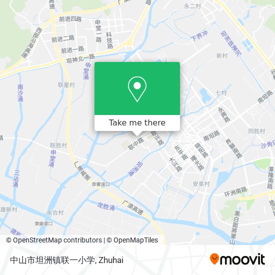中山市坦洲镇联一小学 map