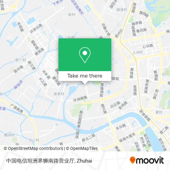 中国电信坦洲界狮南路营业厅 map