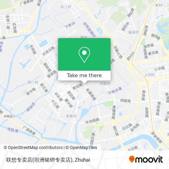 联想专卖店(坦洲铭铧专卖店) map