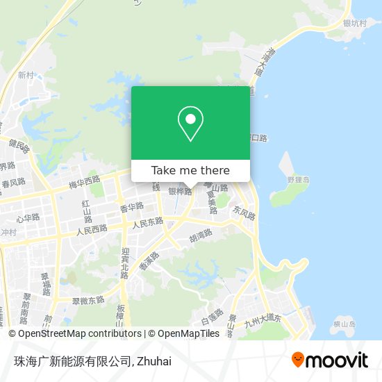 珠海广新能源有限公司 map