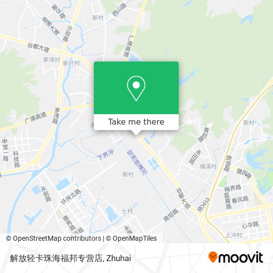 解放轻卡珠海福邦专营店 map