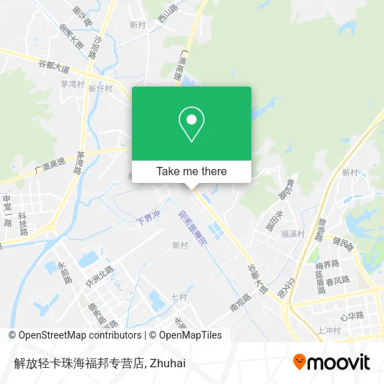 解放轻卡珠海福邦专营店 map