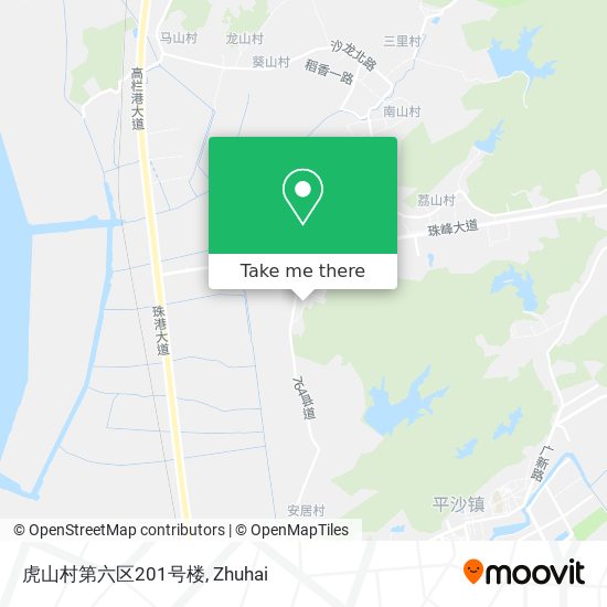 虎山村第六区201号楼 map