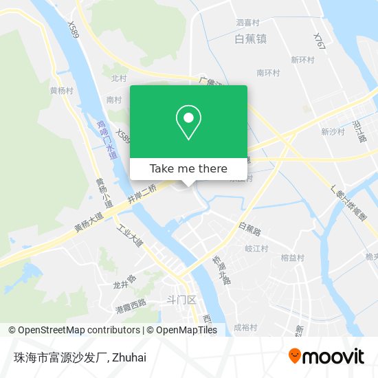 珠海市富源沙发厂 map