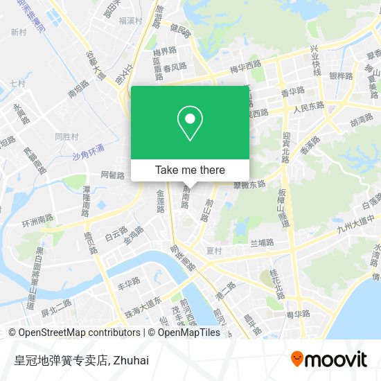 皇冠地弹簧专卖店 map
