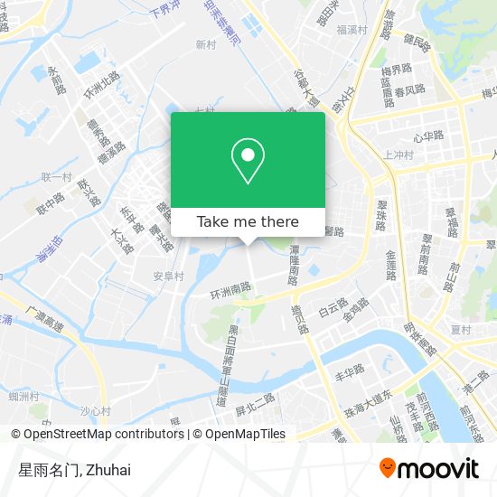 星雨名门 map