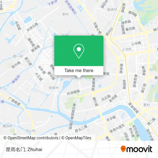 星雨名门 map