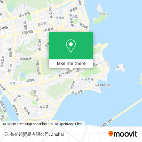 珠海誉邦贸易有限公司 map
