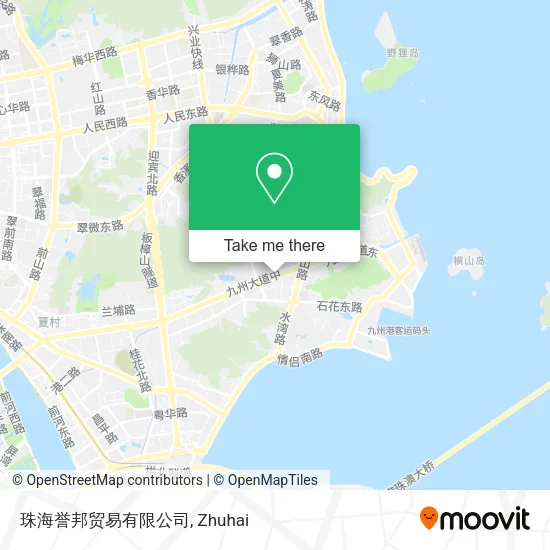 珠海誉邦贸易有限公司 map