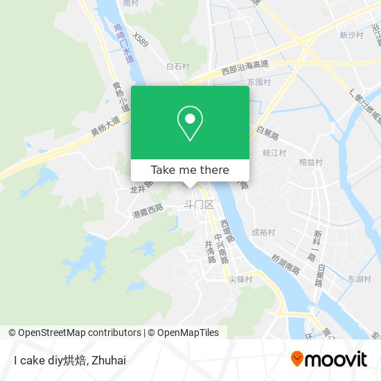 I cake diy烘焙 map