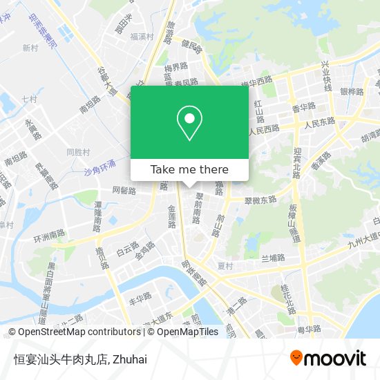 恒宴汕头牛肉丸店 map