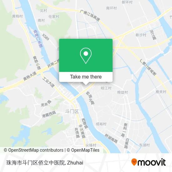 珠海市斗门区侨立中医院 map