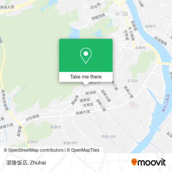 湛隆饭店 map