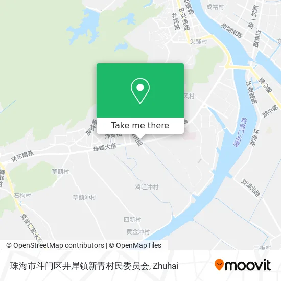 珠海市斗门区井岸镇新青村民委员会 map