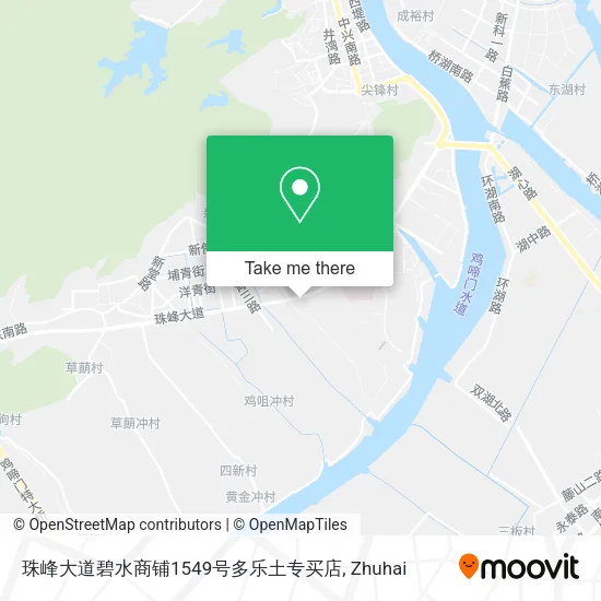 珠峰大道碧水商铺1549号多乐土专买店 map