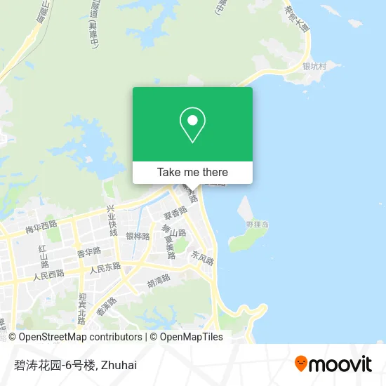 碧涛花园-6号楼 map