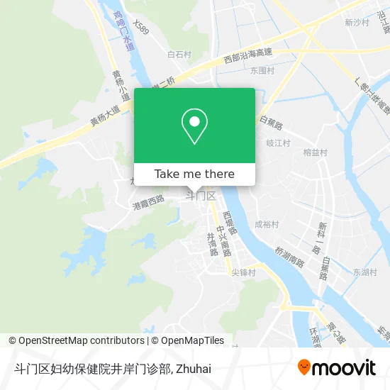 斗门区妇幼保健院井岸门诊部 map