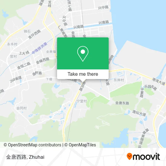 金唐西路 map