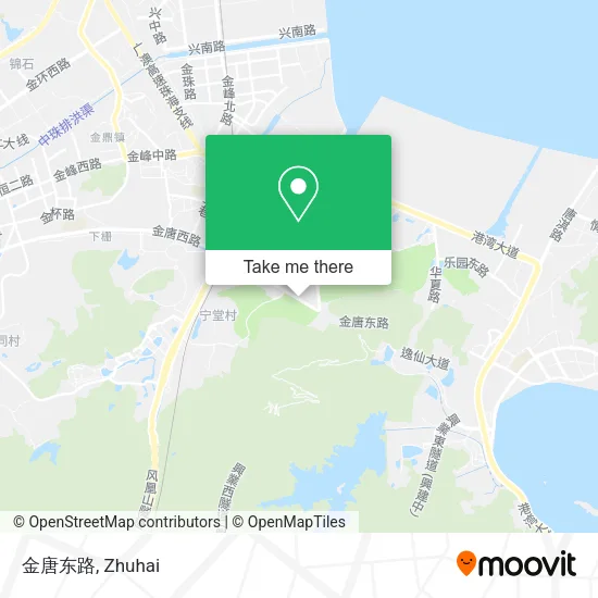 金唐东路 map