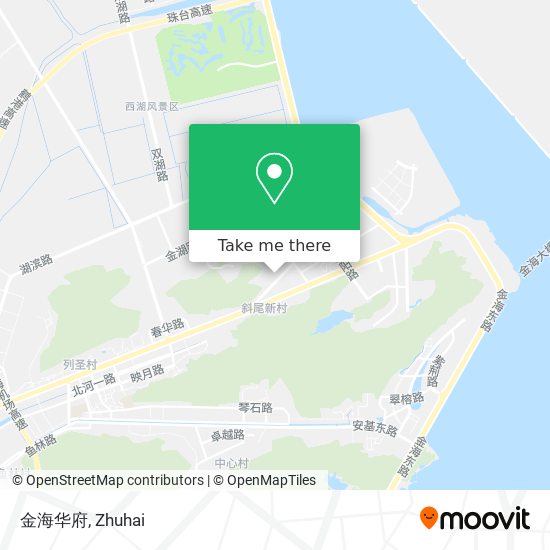 金海华府 map