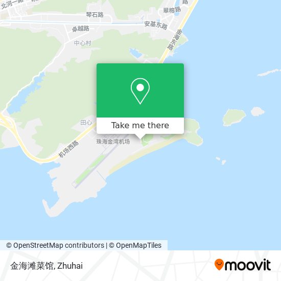 金海滩菜馆 map