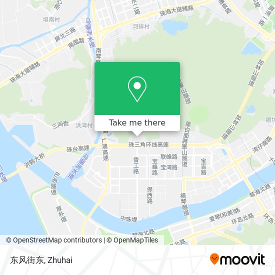 东风街东 map