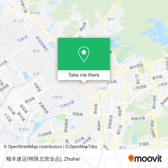 顺丰速运(明珠北营业点) map