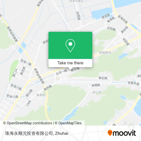 珠海永顺元投资有限公司 map
