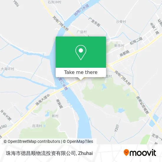 珠海市德昌顺物流投资有限公司 map