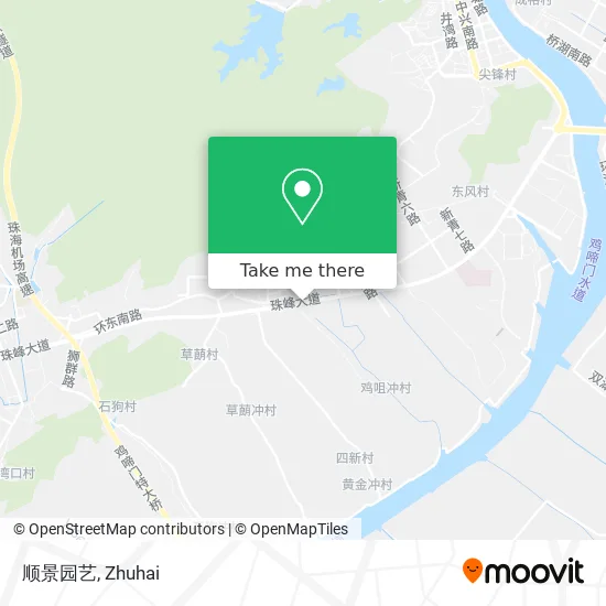 顺景园艺 map