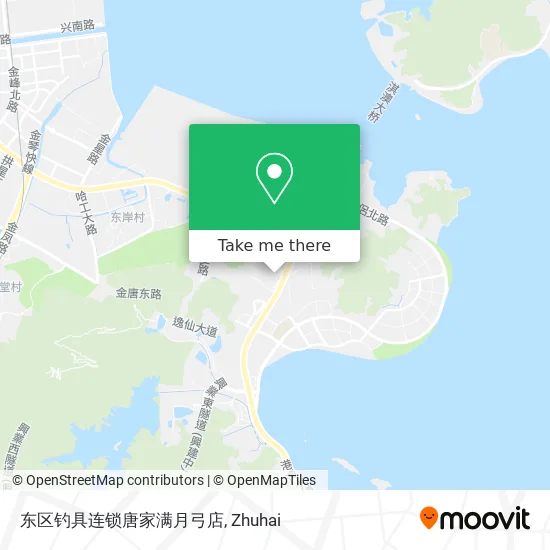东区钓具连锁唐家满月弓店 map